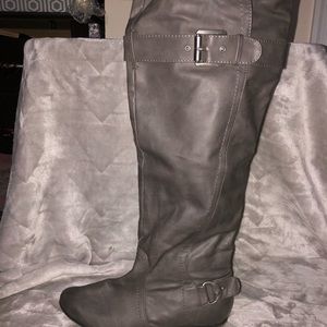 Not Rated - Grey - Boots Size 8 1/2